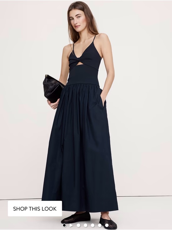 Banana Republic Dresses & Skirts - Banana Republic Jersey & Poplin Maxi dress
